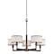 Maxim Lighting Nexus 5-Light 27.75" Wide Oil Rubbed Bronze Chandelier 12055WTOI - alternate 1